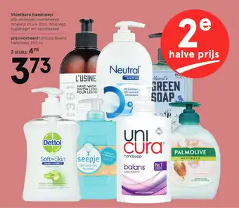 Etos Vloeibare handzeep aanbieding
