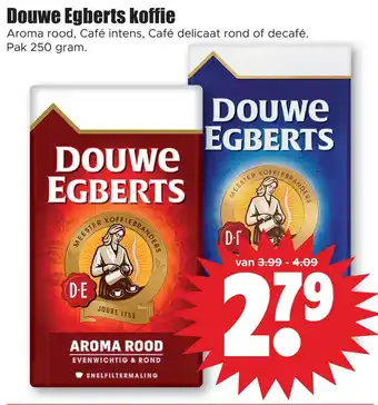 Dirk Douwe egberts koffie aanbieding