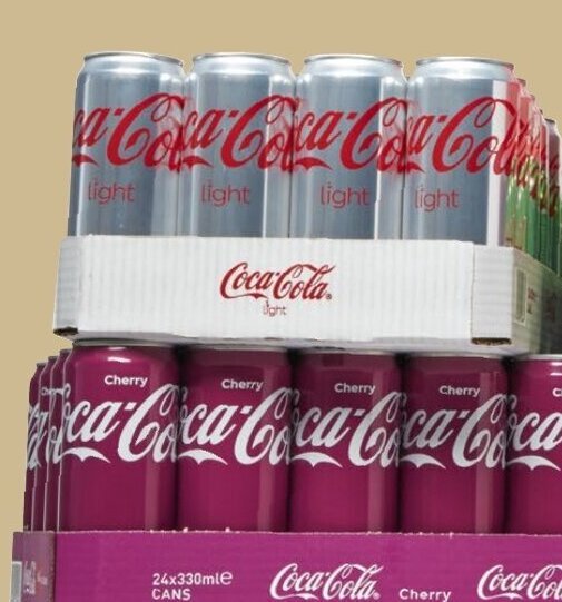CocaCola tray 24 blikjes a 330 ml aanbieding bij Makro