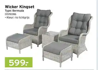 Heuts Wicker Kingset aanbieding