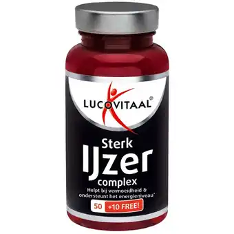 Holland & Barrett Lucovitaal sterk ijzer complex (60 tabletten) aanbieding