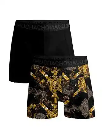 Muchachomalo Muchachomalo heren 2-pack boxershorts king kong cuban link aanbieding