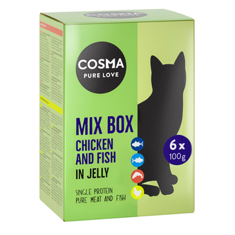 Zooplus 6x100g original vershoudzakjes cosma kattenvoer aanbieding
