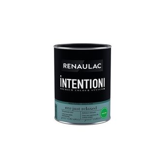 Praxis Renaulac muur- en plafondverf intention just relaxed extra mat 1l aanbieding