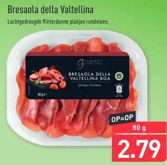 ALDI Bresaola della Valtellina 80g aanbieding