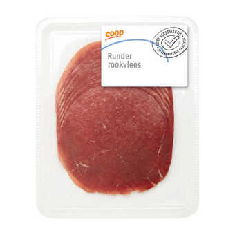 Coop Runderrookvlees aanbieding