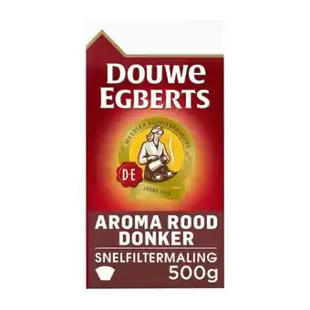 Coop Douwe egberts aroma rood donker filterkoffie aanbieding