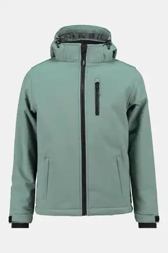 Bever Ayacucho finland softshell jas junior groen aanbieding