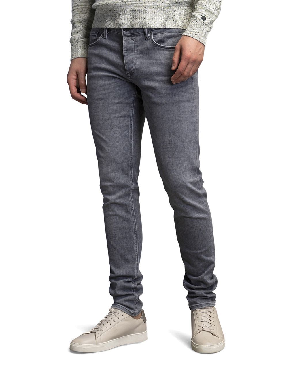 Cast iron riser slim fit heren jeans aanbieding bij Only for Men
