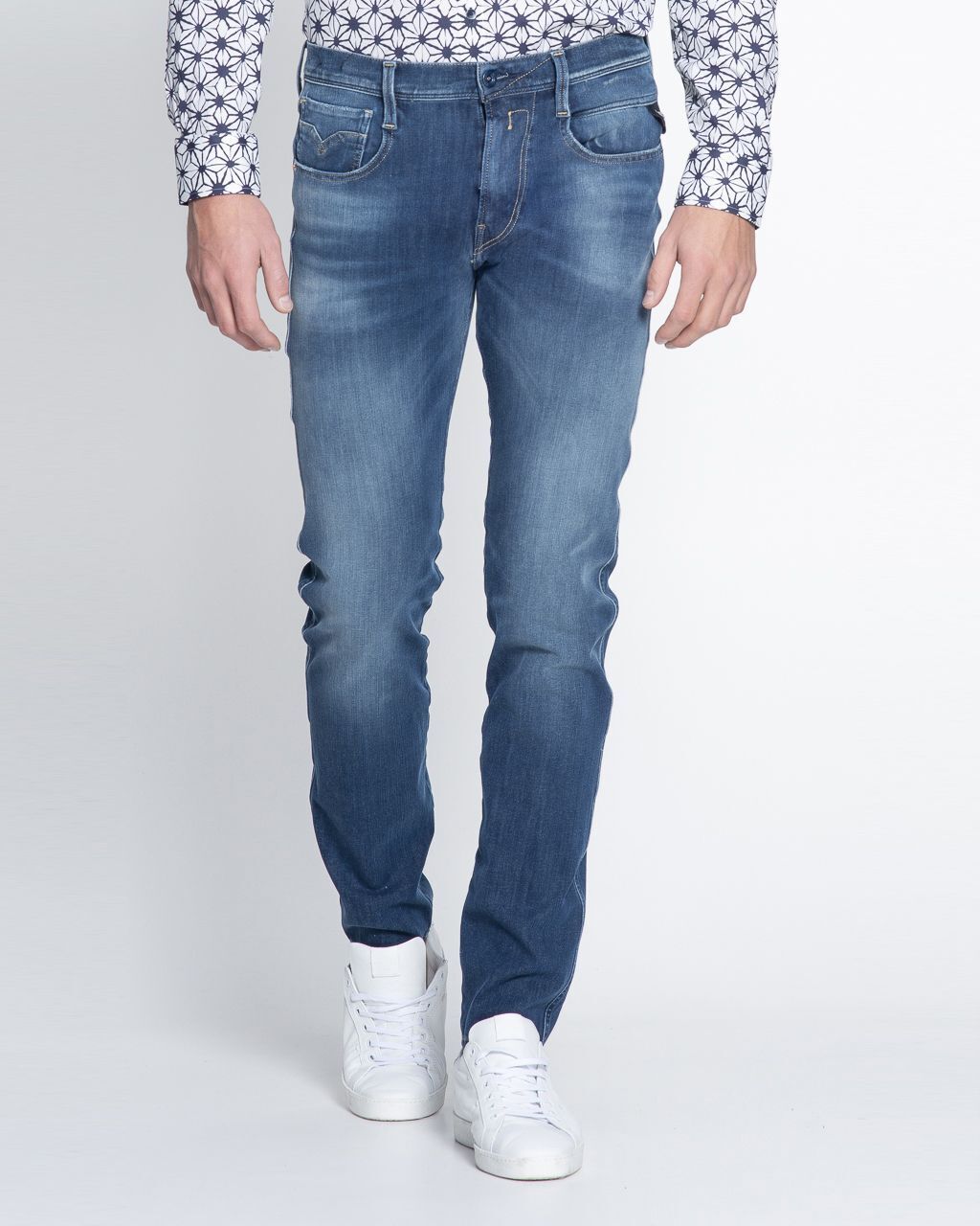 Replay anbass hyperflex heren jeans aanbieding bij Only for Men