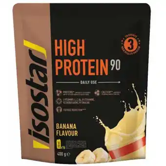 Vitamins Isostar high protein 90 banaan 400 gram aanbieding