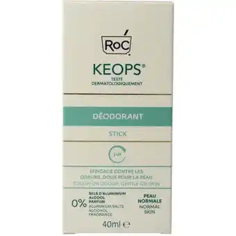 Vitamins Roc keops deodorant stick 40 vloeistof aanbieding