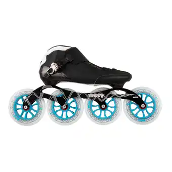 Plutosport Viking high speed 110 hs4 inline speed skates senior aanbieding