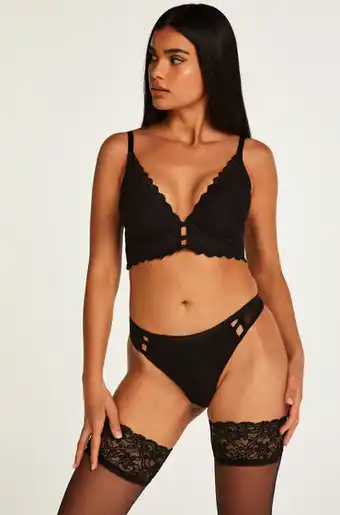 Hunkemoller Hunkemöller string chynna zwart aanbieding