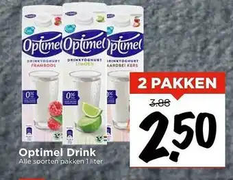 Vomar Voordeelmarkt Optimel drink aanbieding