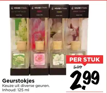 Vomar Voordeelmarkt Geurstokjes 125 ml aanbieding