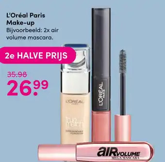 DA L'Oréal Paris Make-up aanbieding