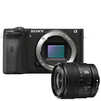 Kamera Express Sony a6600 + sony e 15mm f/1.4 g aanbieding