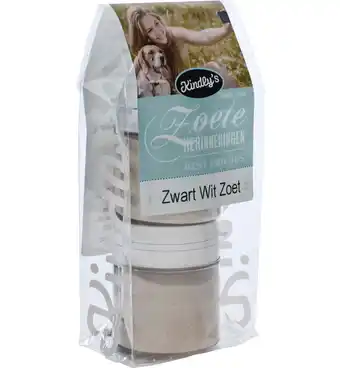 Drogisterij.net Kindly's zwart wit potjes zoet (2x30g) aanbieding