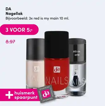 DA DA Nagellak 10 ml aanbieding