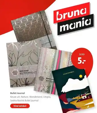 Bruna Bullet journal aanbieding