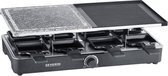 Bol.com Severin gourmetstel 2376 - 8 pannen - zwart - 1... aanbieding
