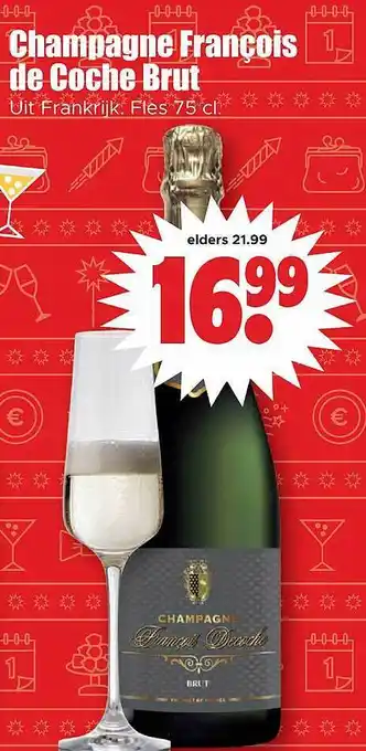 Dirk Champagne françois de coche brut aanbieding