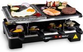 Bol.com Alpina gourmetstel bakplaat en steengrill - 8 p... aanbieding