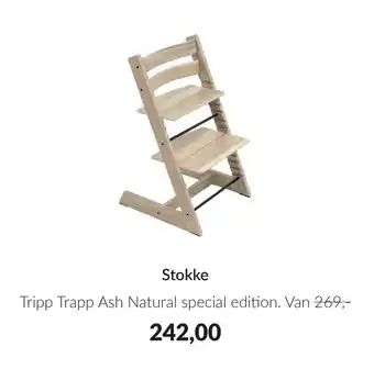 Babypark Stokke tripp trapp ash natural special edition aanbieding