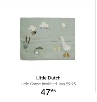 Babypark Little dutch little goose boxkleed aanbieding