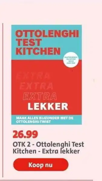 Bruna Otk 2 - ottolenghi test kitchen - extra lekker aanbieding