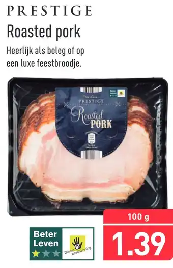ALDI Roasted pork 100g aanbieding