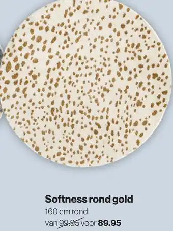 Roobol Softness rond gold aanbieding