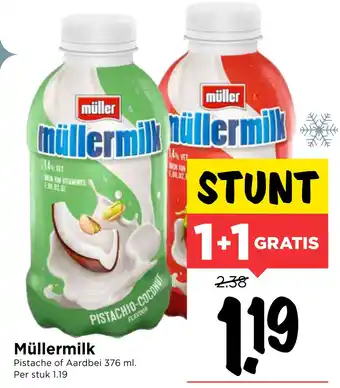 Vomar Voordeelmarkt Müllermilk aanbieding