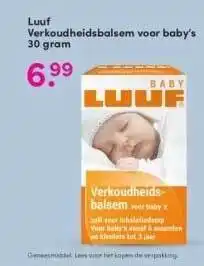 DA Luuf verkoudheidsbalsem voor baby's 30 gram aanbieding