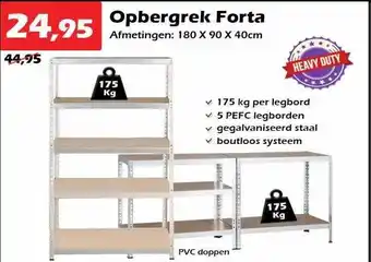 iTEK Opbergrek forta aanbieding