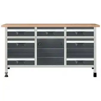 Praxis Wolfcraft werkbank 8077 161x65x86cm aanbieding