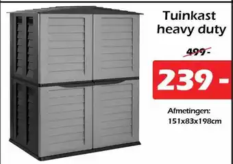 iTEK Tuinkast heavy duty aanbieding