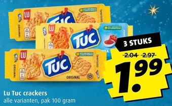 Boni Lu tuc crackers aanbieding