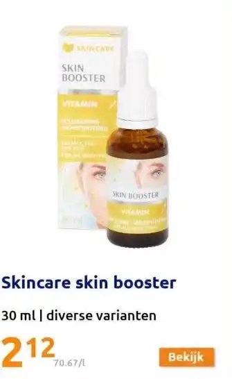 Action Skincare skin booster aanbieding