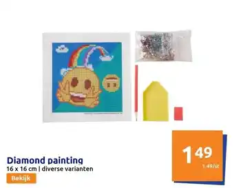 Action Diamond painting aanbieding