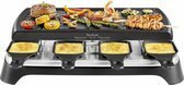 Bol.com Tefal gourmetstel - 8 smart re4598 - raclette -... aanbieding