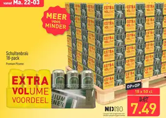 ALDI Schultenbrau aanbieding