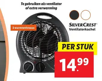 Lidl Silver crest ventilatorkachel per stuk aanbieding