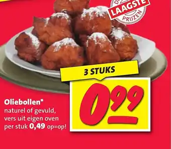Nettorama Oliebollen* aanbieding