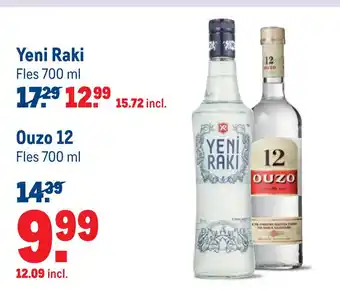 Makro Yeni raki 700ml aanbieding