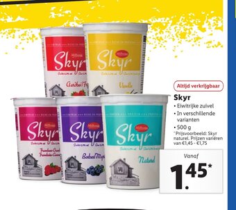 Milbona Skyr 500 g aanbieding bij Lidl