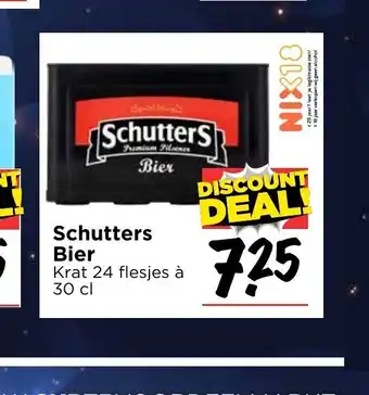 Vomar Voordeelmarkt Schutters Bier krat 24 flesjes a 30 cl aanbieding