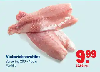 Makro Victoriabaarsfilet 400g aanbieding