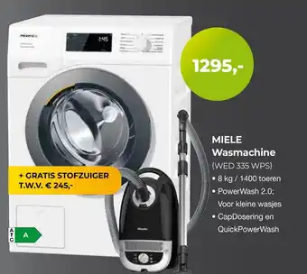 EP Beerepoot Miele wasmachine (wed 335 wps) aanbieding